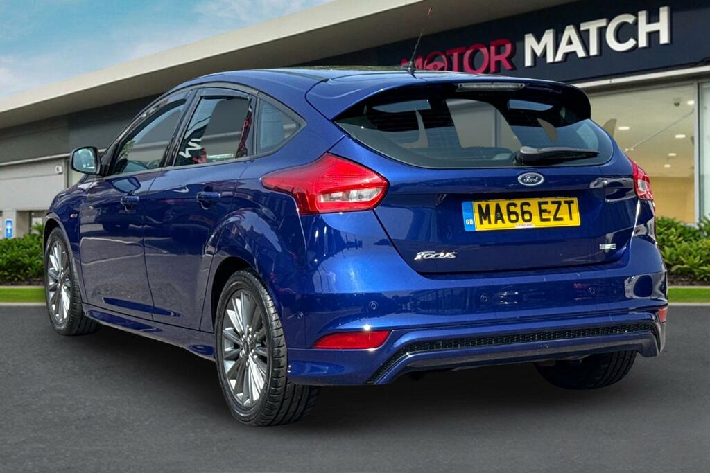 Ford Focus 1.0T Ecoboost St-line Euro 6 Ss MA66EZT Blue #2