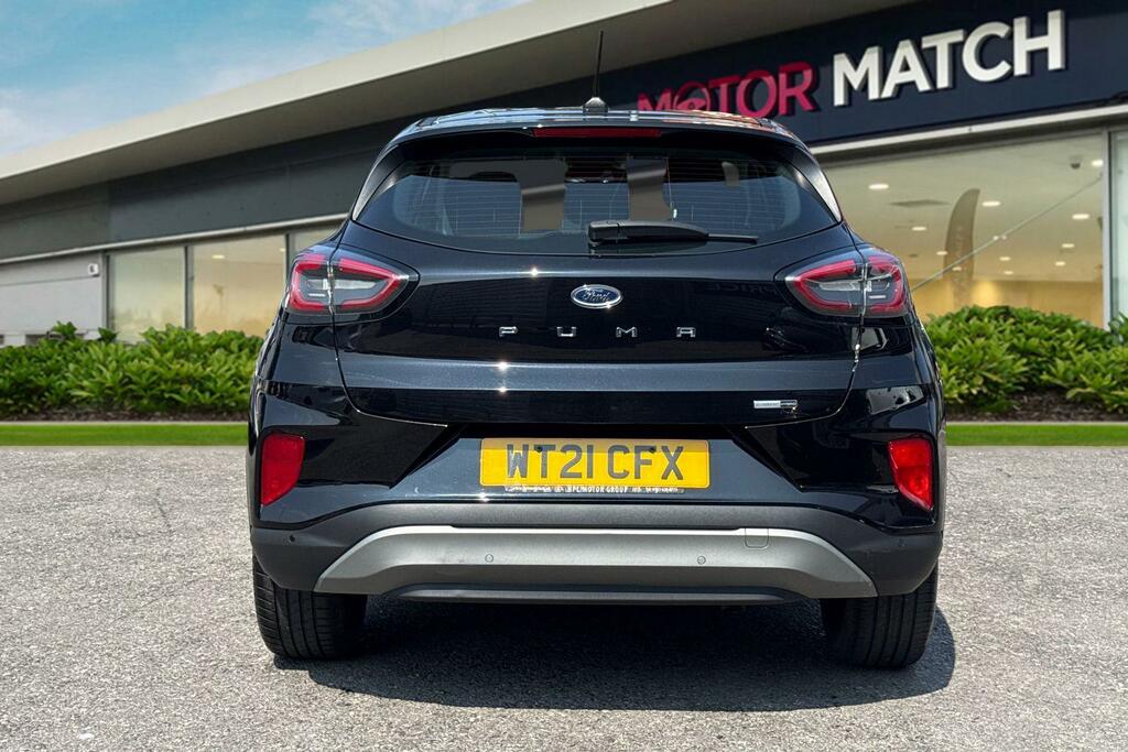 Ford Puma 1.0T Ecoboost Mhev Titanium Dct Euro 6 Ss WT21CFX Black #4