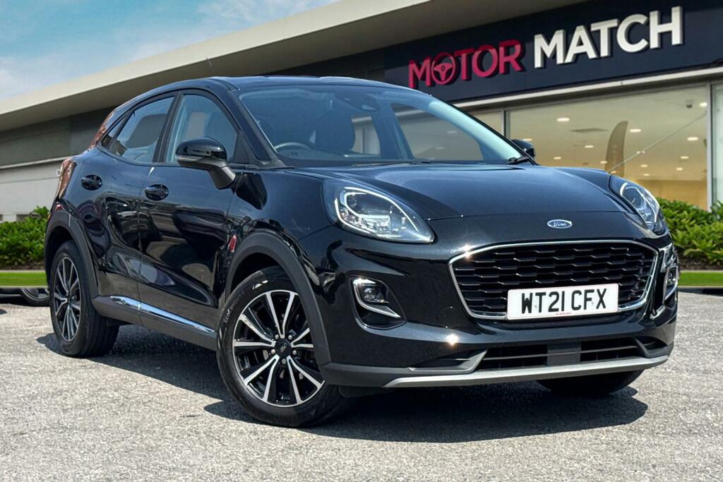 Ford Puma 1.0T Ecoboost Mhev Titanium Dct Euro 6 Ss Black