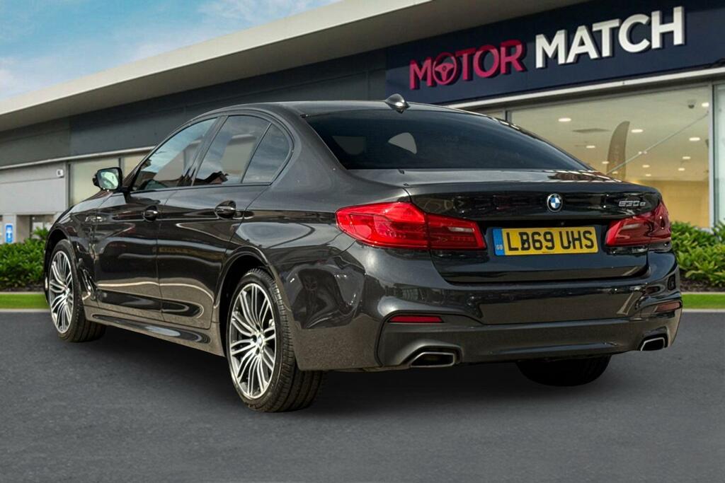 BMW 5 Series 530E M Sport Grey #2