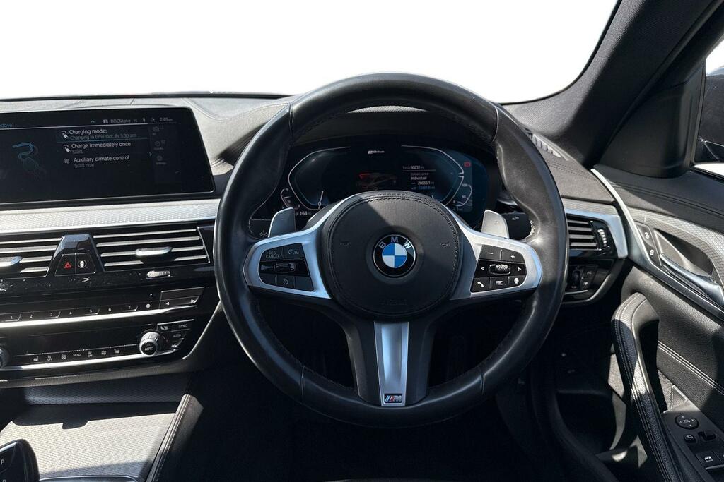 BMW 5 Series  Blue #12
