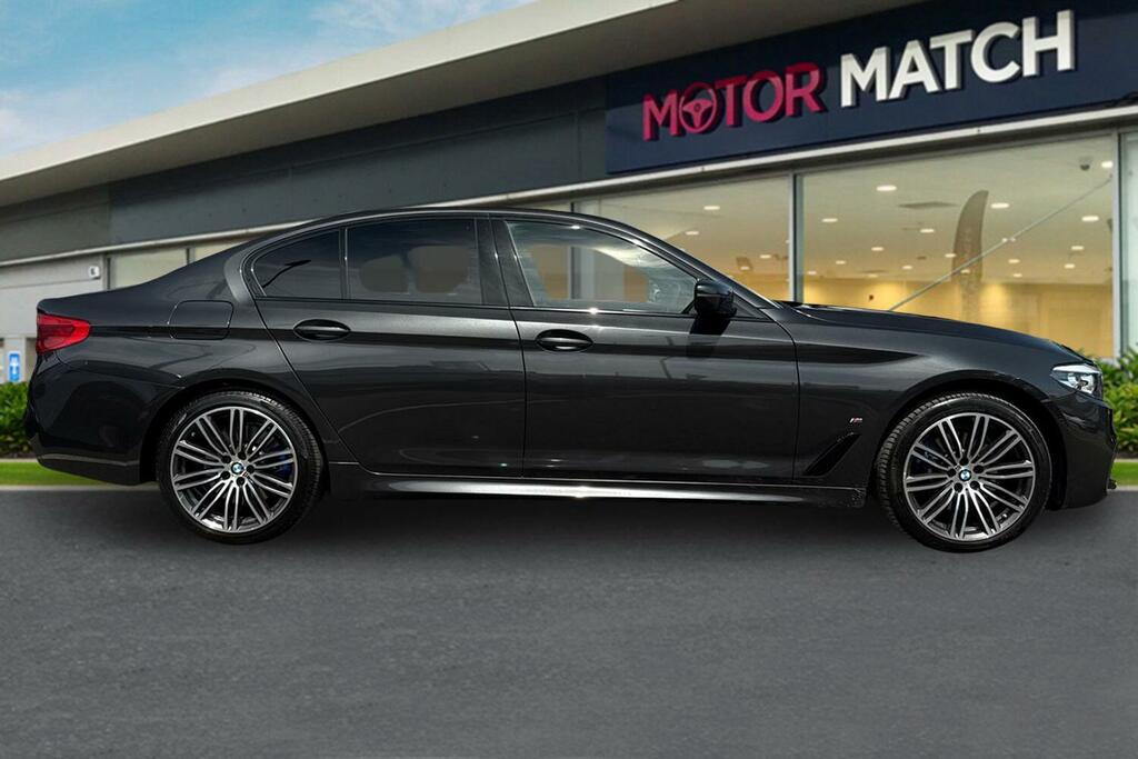 BMW 5 Series 530E M Sport Grey #3