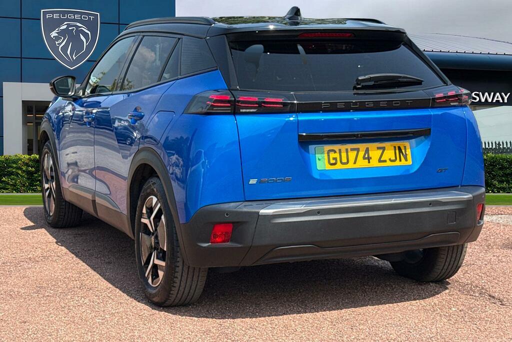 Peugeot e-2008 54Kwh Gt 11Kw Charger Blue #2