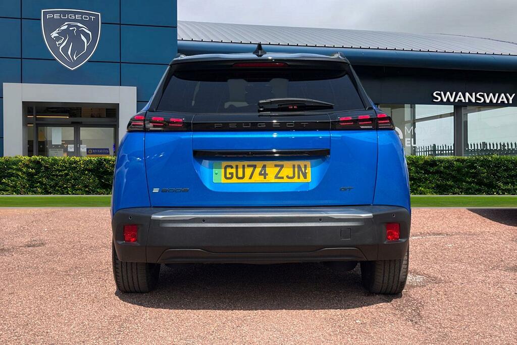 Peugeot e-2008 54Kwh Gt 11Kw Charger Blue #4