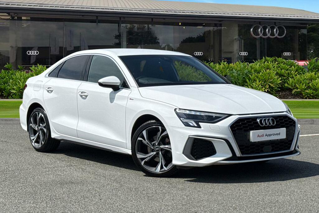 Audi A3 S Line 35 Tfsi 150 Ps S Tronic White