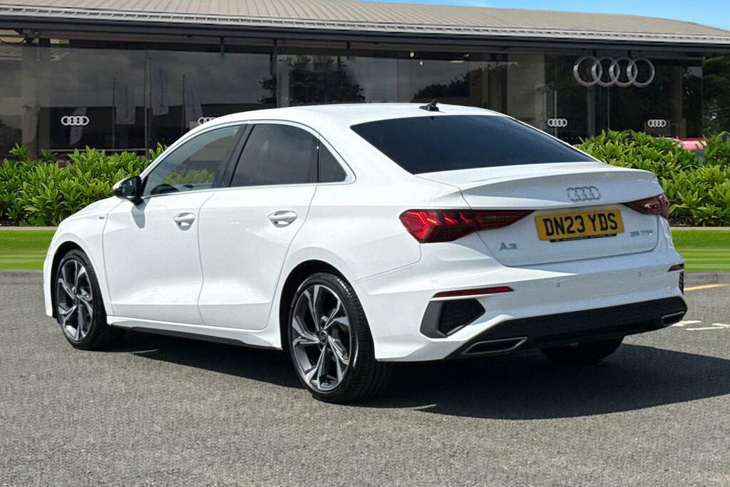 Audi A3 S Line 35 Tfsi 150 Ps S Tronic DN23YDS White #2