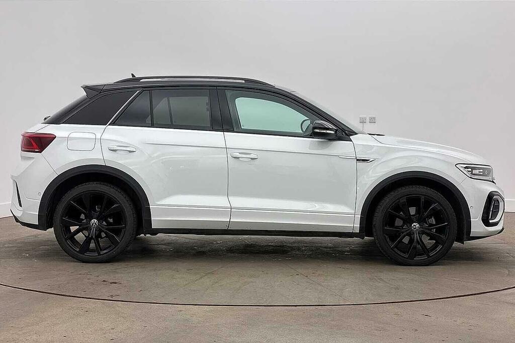 Volkswagen T-Roc 1.5 Tsi Black Edition Plus Sunroof, Led Matri White #4