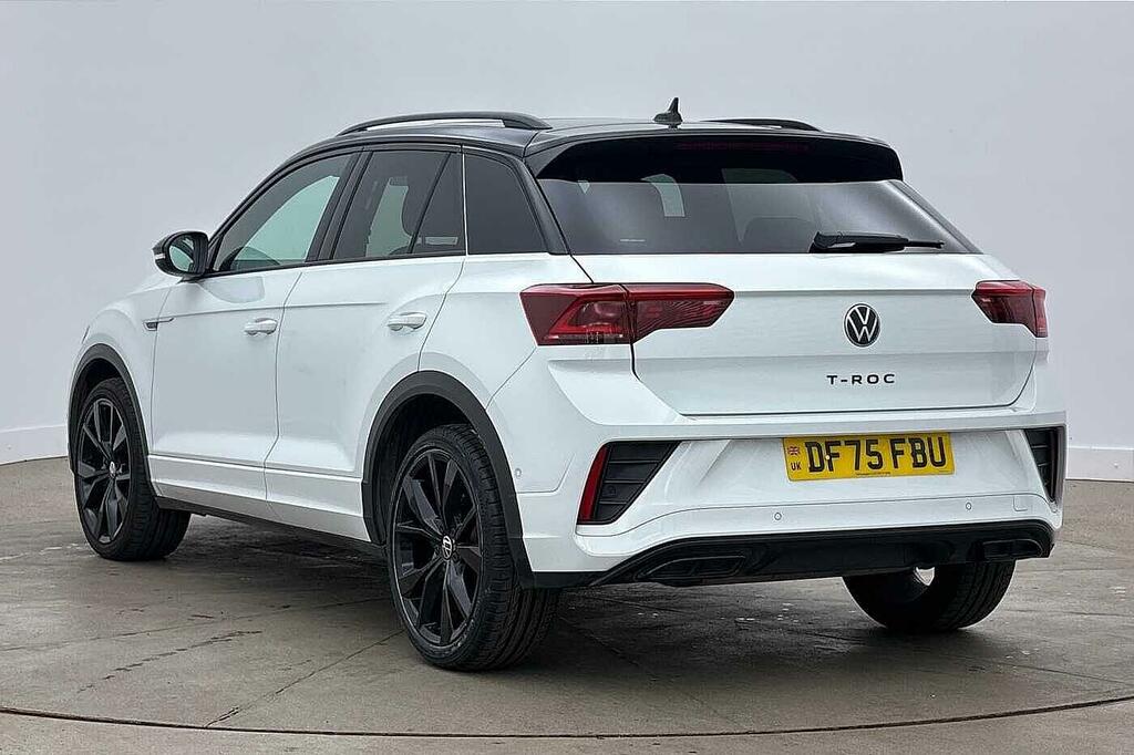 Volkswagen T-Roc 1.5 Tsi Black Edition Plus Sunroof, Led Matri White #3