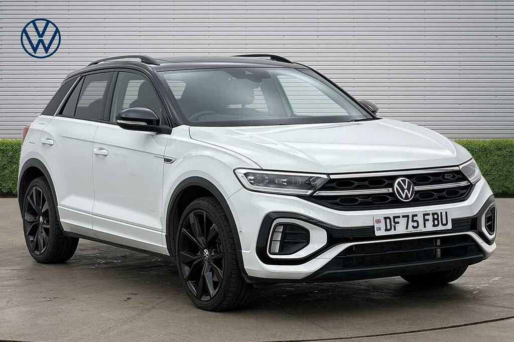 Volkswagen T-Roc 1.5 Tsi Black Edition Plus Sunroof, Led Matri White