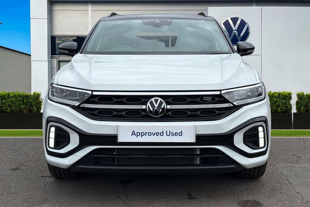 Volkswagen T-Roc 1.5 Tsi Black Edition Plus Pan Roof, Rear Cam KS75HBY White #5
