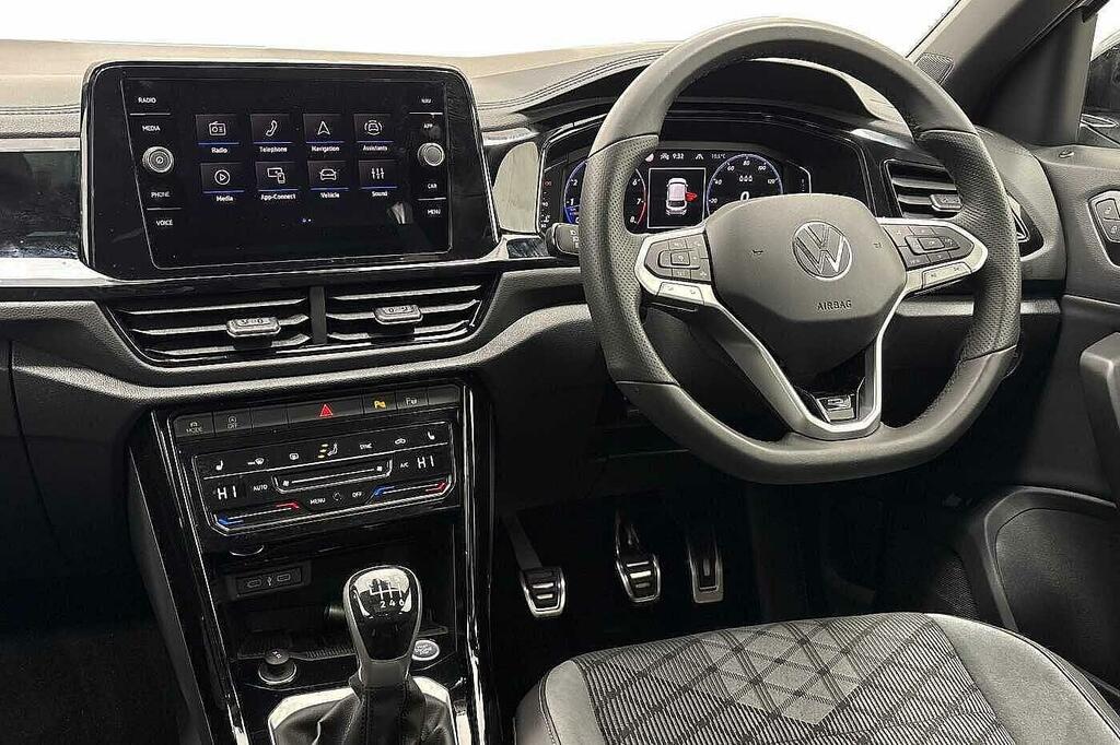 Volkswagen T-Roc 1.5 Tsi Black Edition Plus Pan Roof, Rear Cam White #2