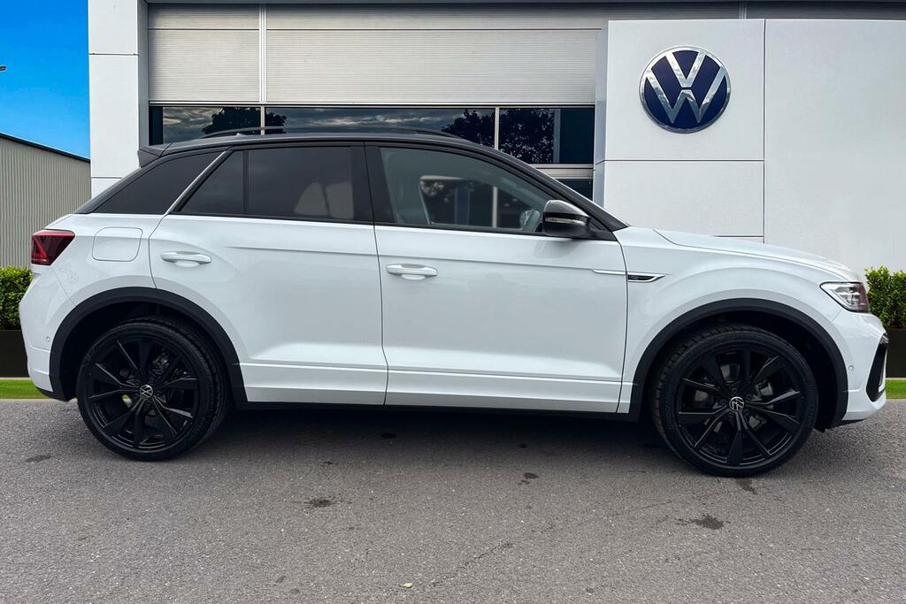 Volkswagen T-Roc 1.5 Tsi Black Edition Plus Pan Roof, Rear Cam KS75HBY White #3