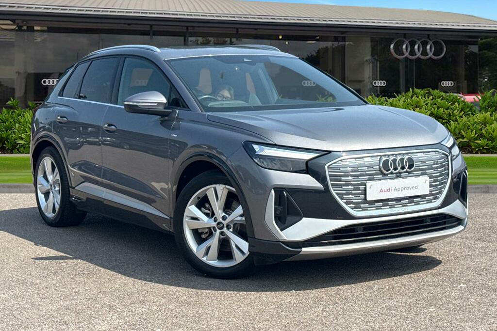 Audi Q4 E Tron Q4 O S Line 40 E-tron 150,00 Kw Grey