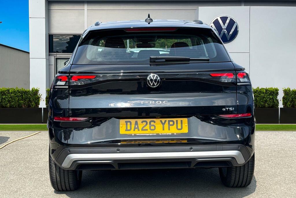 Volkswagen T-Roc 1.5 Etsi Life Dsg 18 Torino Silver Alloy DA26YPU Black #4
