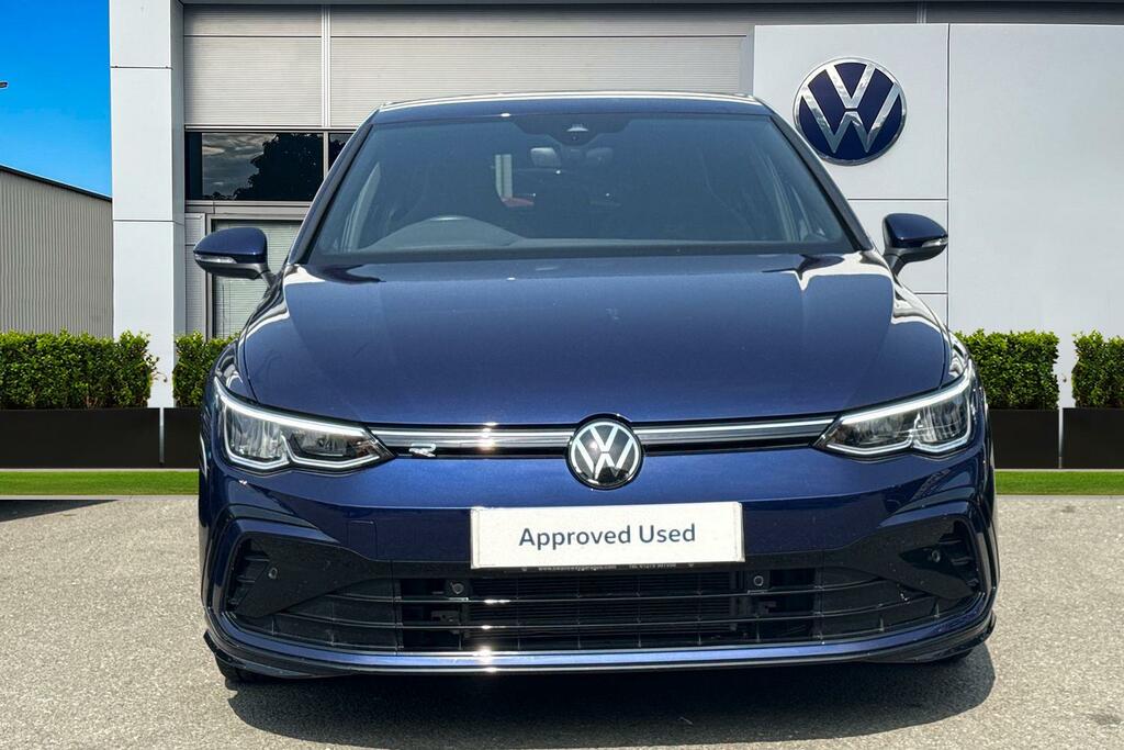 Volkswagen Golf 1.5 Etsi 150 R-line Dsg Heated Steering Wheel DF24YTS Blue #5