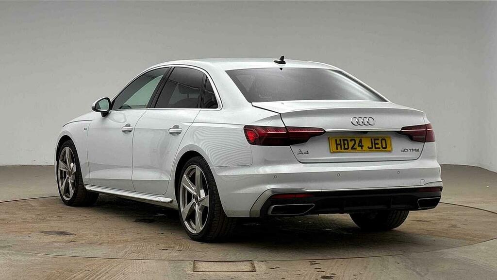 Audi A4 S Line 40 Tfsi 204 Ps S Tronic White #3
