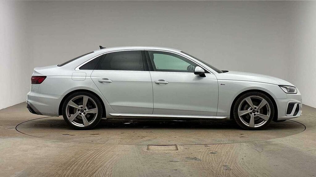 Audi A4 S Line 40 Tfsi 204 Ps S Tronic White #4