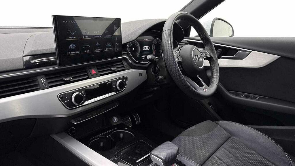 Audi A4 S Line 40 Tfsi 204 Ps S Tronic White #2