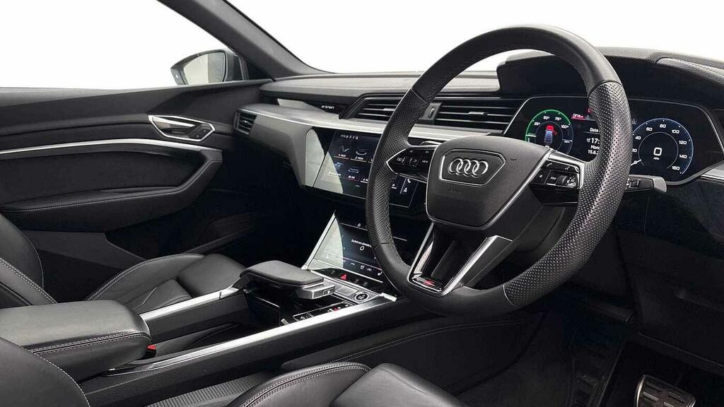Audi Q8 e tron Sportback S Line 55 E-tron Quattro 300,00 Kw Black #6