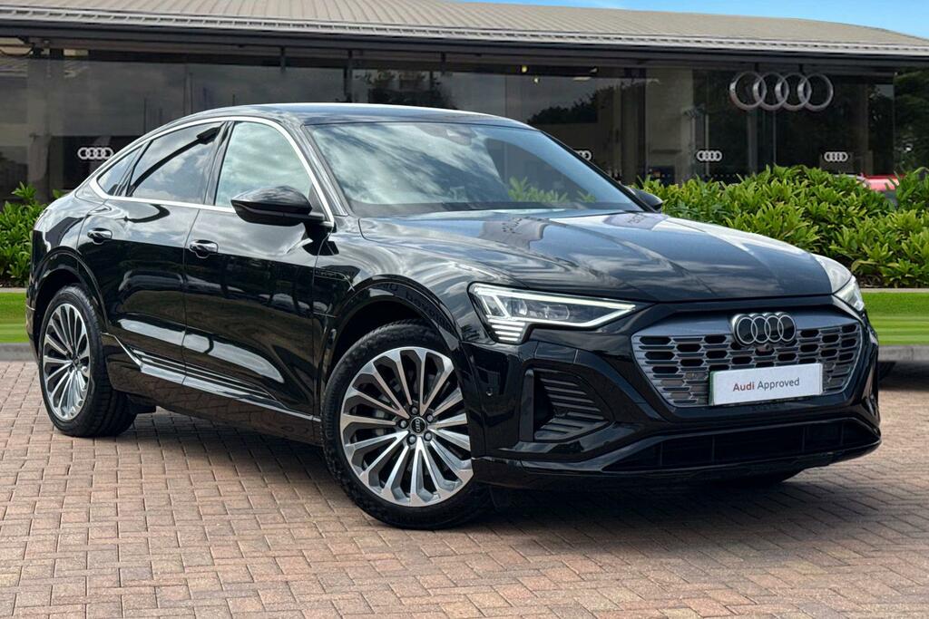 Audi Q8 e tron Sportback S Line 55 E-tron Quattro 300,00 Kw Black