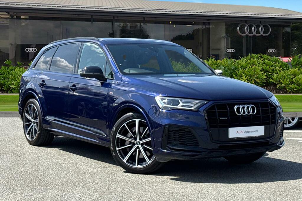 Audi Q7 Black Edition 55 Tfsi Quattro 340 Ps Tiptronic Blue
