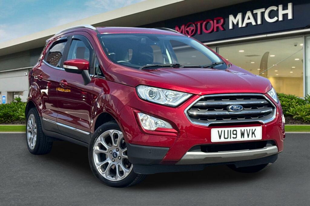 Ford Ecosport 1.0 Ecoboost 125 Titanium Red