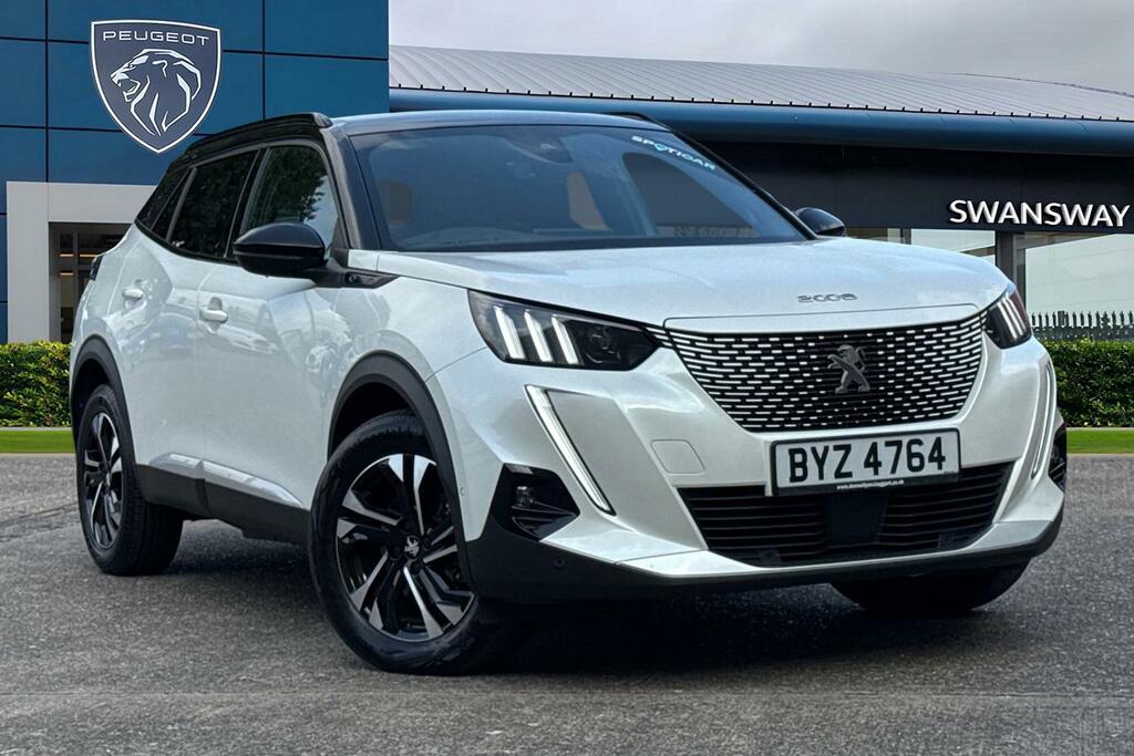 Peugeot e-2008 50Kwh Gt 7Kw Charger White