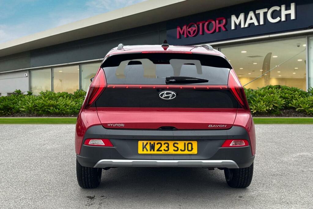 Hyundai Bayon 1.0 T-gdi Mhev Premium Dct Euro 6 Ss Red #4