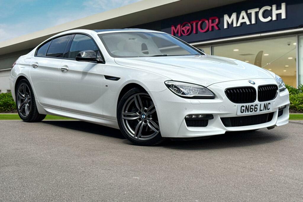 BMW 6 Series Gran Coupe 3.0 640D M Sport Euro 6 Ss White