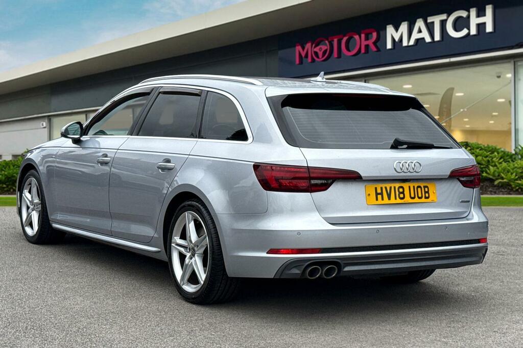 Audi A4 Avant 2.0 Tdi S Line S Tronic Quattro Euro 6 Ss Silver #2