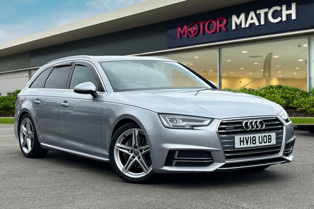 Audi A4 Avant 2.0 Tdi S Line S Tronic Quattro Euro 6 Ss Silver