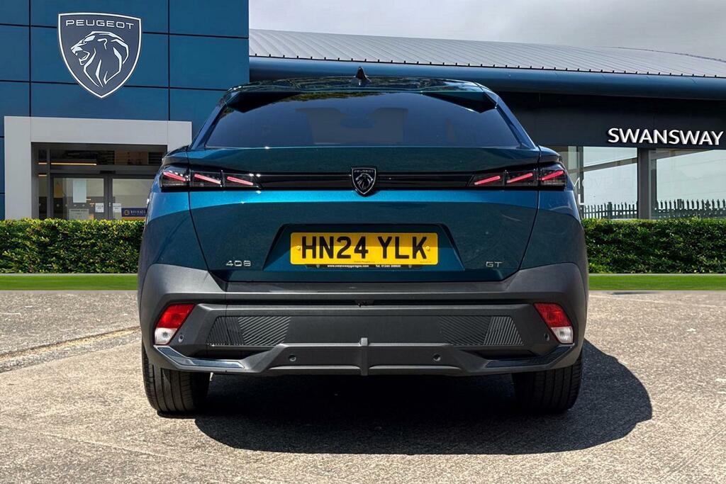 Peugeot 408 1.2 Puretech Gt Fastback Eat Euro 6 Ss Blue #4