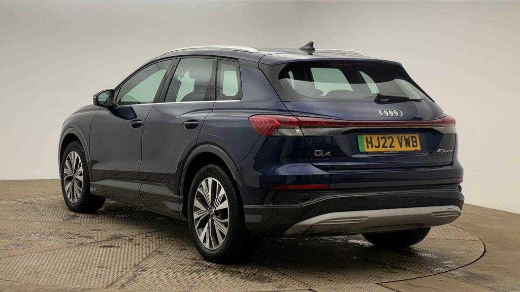 Audi Q4 E Tron Q4 Sport 40 E-tron 150,00 Kw HJ22VWB Blue #2