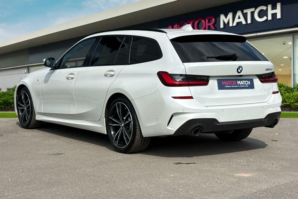 BMW 3 Series 2.0 320D M Sport Touring Euro 6 Ss YA69HYW White #2