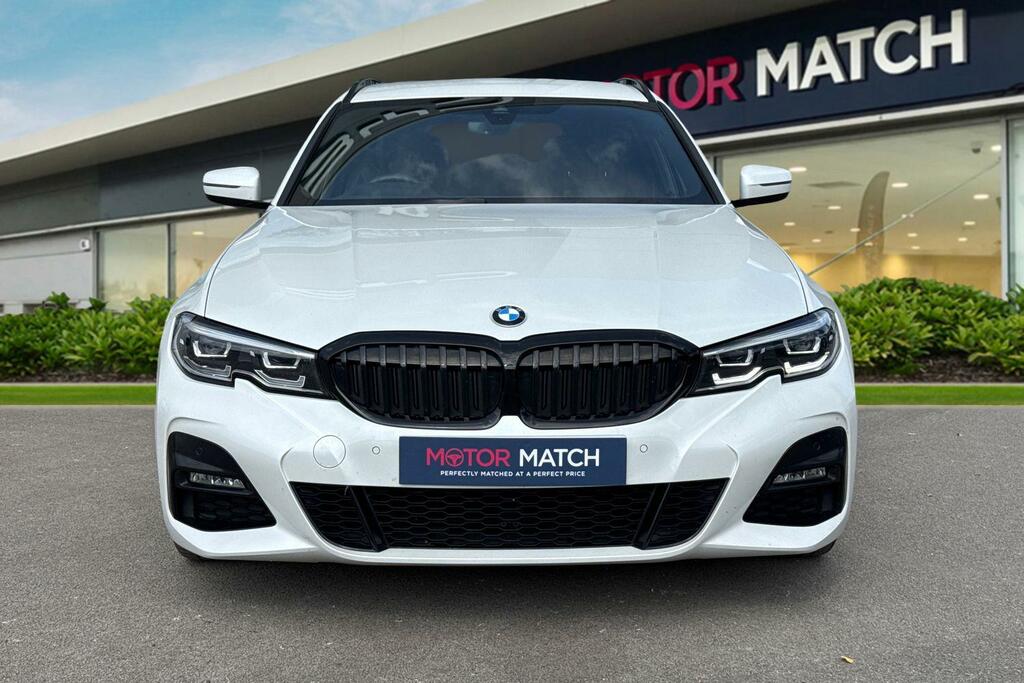 BMW 3 Series 2.0 320D M Sport Touring Euro 6 Ss YA69HYW White #5