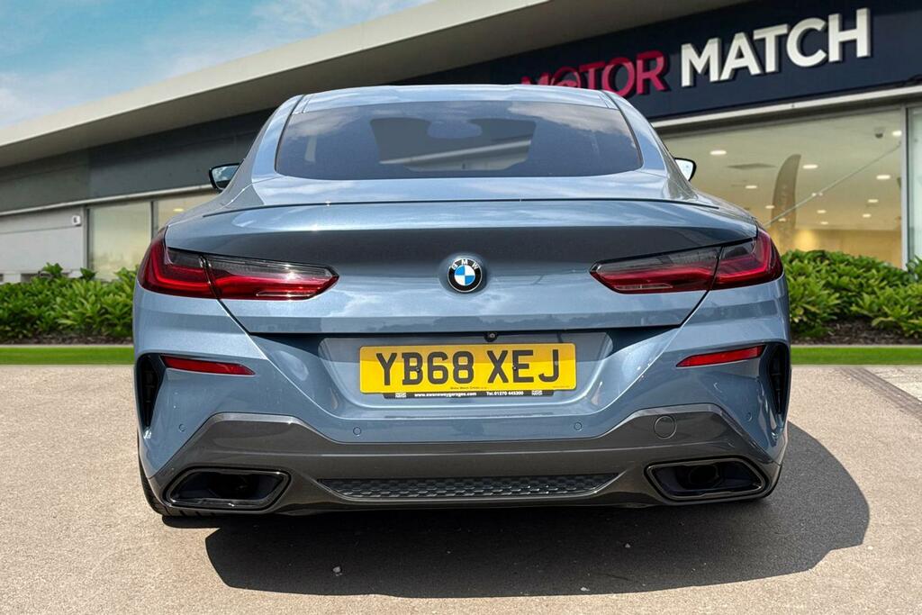 BMW 8 Series 3.0 840D Steptronic Xdrive Euro 6 Ss Blue #4