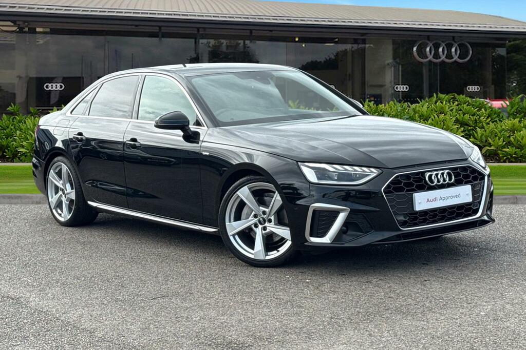 Audi A4 S Line 40 Tfsi 204 Ps S Tronic Black