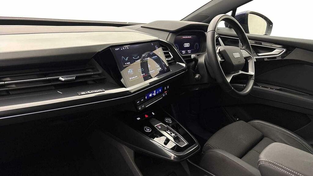 Audi Q4 E Tron Q4 Sportback S Line 40 E-tron 150,00 Kw Blue #2