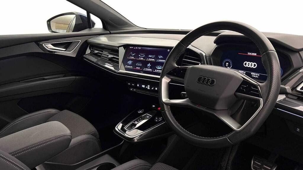Audi Q4 E Tron Q4 Sportback S Line 40 E-tron 150,00 Kw Blue #6