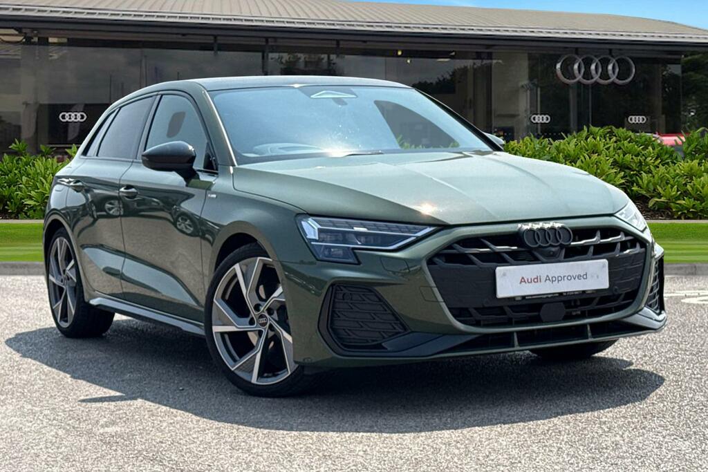 Audi A3 Black Edition Tfsi 150 Ps S Tronic Green