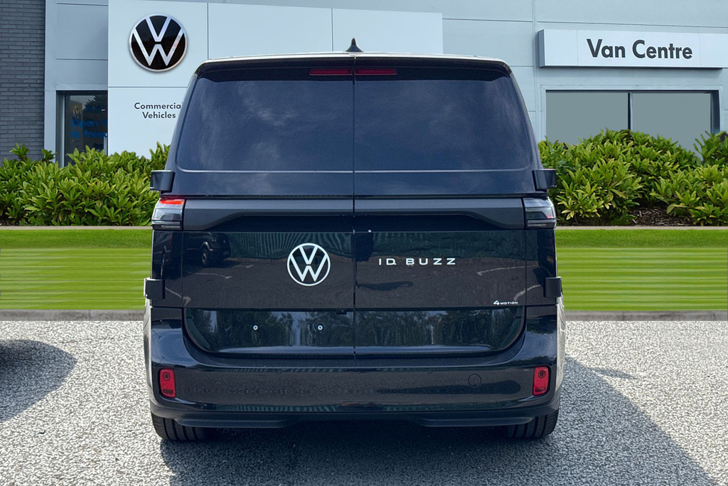 Volkswagen ID.Buzz Pro 79Kwh Commerce Panel Van 4Mo Black #4