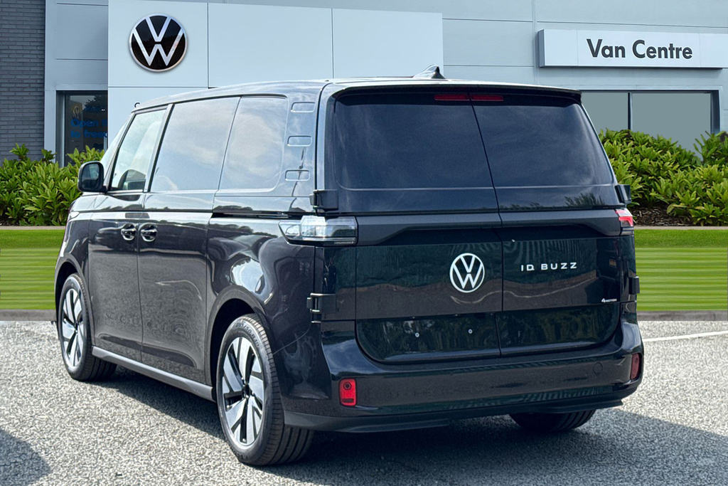 Volkswagen ID.Buzz Pro 79Kwh Commerce Panel Van 4Mo Black #2