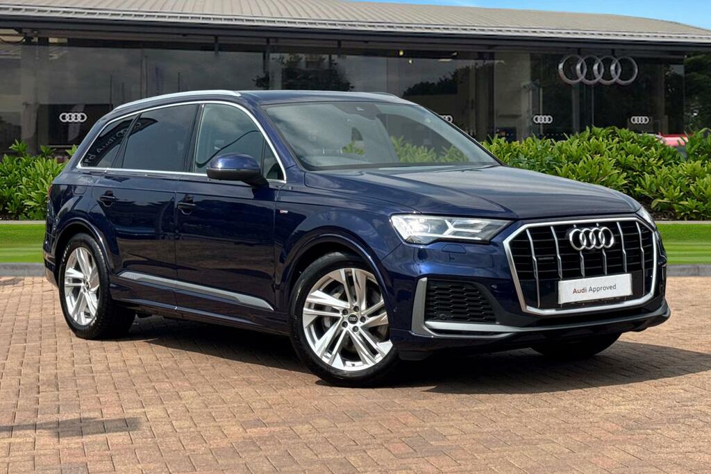 Audi Q7 S Line 55 Tfsi Quattro 340 Ps Tiptronic Blue