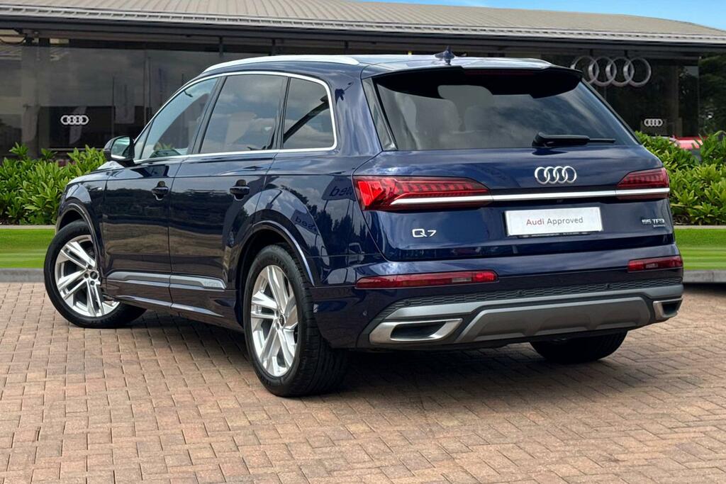 Audi Q7 S Line 55 Tfsi Quattro 340 Ps Tiptronic Blue #2