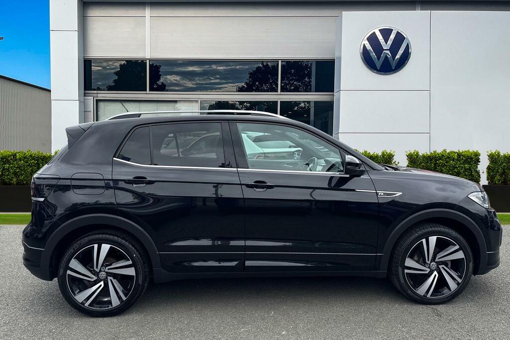 Volkswagen T-Cross 1.0 Tsi 115 R-line Heated Seats, Rear Camera Black #3