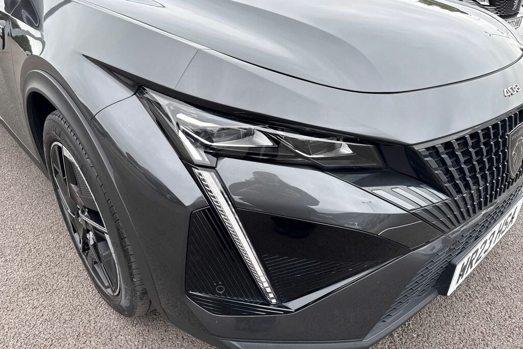 Peugeot 408 Hatchback Black #8
