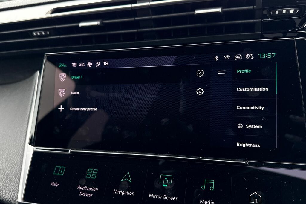Peugeot 408 Hatchback Black #49