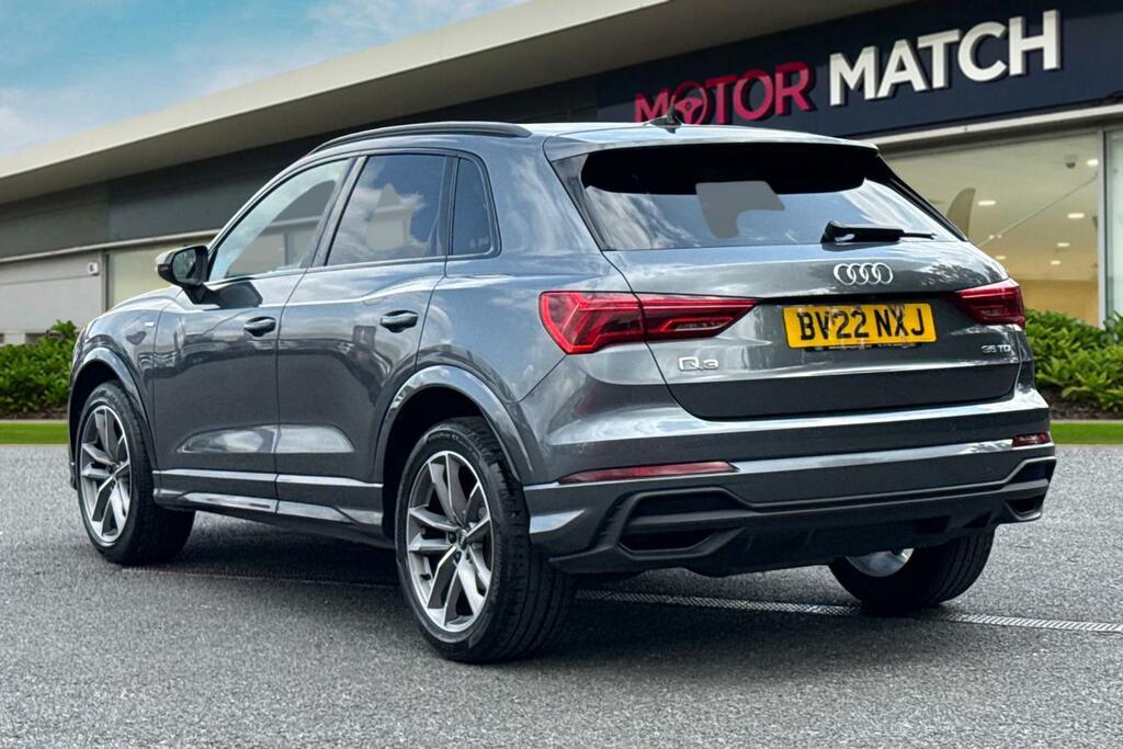 Audi Q3 2.0 Tdi 35 Black Edition S Tronic Euro 6 Ss BV22NXJ Grey #2