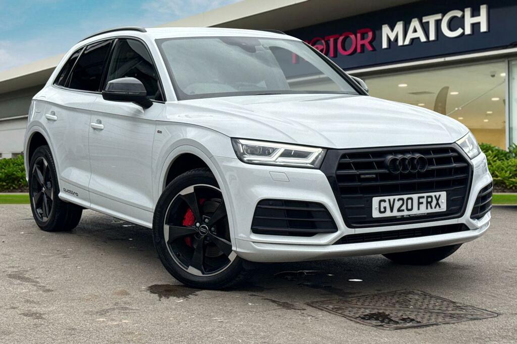Audi Q5 2.0 Tfsi 45 Black Edition S Tronic Quattro Euro 6 White