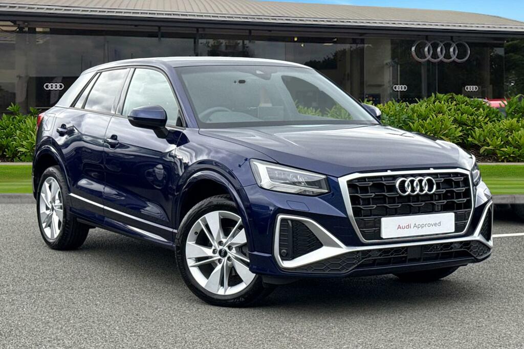 Audi Q2 S Line 35 Tfsi 150 Ps S Tronic DF75CPZ Blue